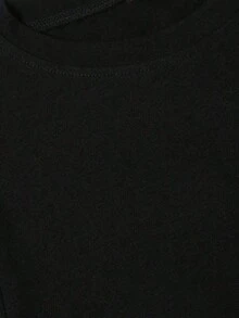 3 piezas 1 pieza Camiseta gráfica para mujer 'Ten el día que te mereces' - Negra, transpirable, de manga corta y cuello redondo, con diseño de cara feliz y letras, ropa casual de verano, 180g, camisetas gráficas para mujer, ropa% algodón para mujer, blusas de verano para mujer.|Moda Urbana Local de Primavera/Verano||Uso Casual Diario Primavera Verano Moderno Moldeador|Conjunto de verano para mujer, ropa para vacaciones|Blusas elegantes para mujer, ropa de primavera, blusas de verano. - Negro - Ver 3