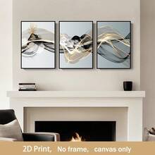 Bộ 3 tranh canvas không khung, phong cách tối giản thanh lịch màu đen và vàng, tranh nghệ thuật canvas chống thấm nước, tranh treo tường nghệ thuật hiện đại, thích hợp làm quà tặng, trang trí hành lang, phòng khách, phòng ngủ, văn phòng, phòng tắm, phòng ăn, quán cà phê, quán bar, trang trí nhà cửa, ký túc xá, quà sinh nhật tốt nghiệp, tranh phong cảnh tươi mới độ phân giải cao trên canvas, trang trí tường, trang trí mùa thu, trang trí phòng, in phẳng 2D, không khung. - Nhiều màu - Xem 14