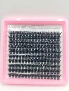 200/180/160 sợi mi giả 8D cao cấp, mềm mại, tự làm, độ dài hỗn hợp 8-16mm, mi cong kiểu Nga 0.07mm, dày và có thể tái sử dụng, tạo hiệu ứng ấn tượng cho người mới bắt đầu, dễ sử dụng - 10 khay (Gói đa dạng 40D/60D/80D/100D) - Xem 15