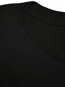 Camiseta Unisex Patriótica Americana con Lentejuelas, Transpirable y Elástica de Manga Corta, Ropa Casual para Vacaciones de Primavera y Verano--Camisa de algodón ligera, transpirable y de corte holgado. - Negro - Ver 5