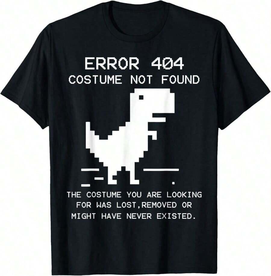 Camiseta de programador de codificación de Halloween no encontrada - Blanco - Ver 1