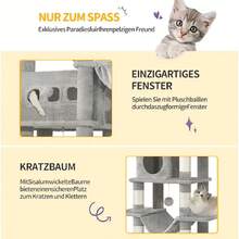 Cat Trees & Condos - Light Grey - View 5