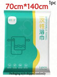Bộ 4/3/1 khăn tắm dùng một lần di động, lớn hơn và dày hơn, đóng gói riêng lẻ, mềm mại và thân thiện với da, tạo cảm giác thoải mái khi tắm, thấm hút nước tốt, phù hợp cho công tác, ở nhà, du lịch, phòng tập thể dục, văn phòng, kỳ nghỉ và cắm trại. - Nhiều màu - Xem 11