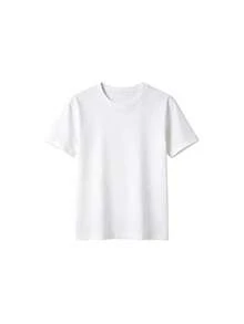 Camiseta de algodón puro para mujer, camiseta de algodón puro para mujer, camiseta con estampado de trabajador postal estadounidense, ropa de mujer de manga corta y cuello redondo, estilo retro americano, única y moderna, versátil e informal, adecuada para el día a día, salidas, viajes, fiestas y como regalo. - Blanco - Ver 2
