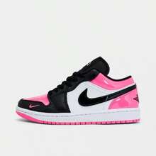 Nike Air Jordan Retro 1 Low SE Women's Casual Shoes Pinksicle/White/Black IV2446-684 | Low-Top Versatility, Everyday Wearable - 淺粉色 - 查看 4