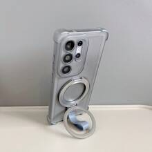 Ốp điện thoại chống sốc có túi khí, tương thích với Apple 6/7/8/X/XS/XR/11/12/13/14/15/16/16e, Galaxy S22/23/24/25/S24 FE/S25 EDGE, A04/05/06/A14/A15/A16/A24/A25/A34, Redmi Note 7/8/9/10/11/12/13, Redmi 9/10/12/13C, Honor X, HW, Realme C53 C55 - màu đen - Xem 2