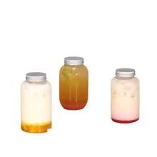 1/5/9/8/6/1 Chai nhựa đựng nước ép, chai nước rỗng 4oz có nắp đen, nhãn dán, chai nước tái sử dụng, hộp đựng đồ uống trong suốt, dùng cho nước ép, sinh tố, đồ uống. - Xem 3