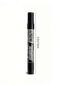 10/1pc Permanent Marker, 5.5 Inches. (Black, Blue And Red Ink Available) High Capacity Oil-Based Marker, Waterproof Black Ink, 5.5 Inches. Suitable For Express Marking, Student Stationery And Logistics Marking. Refillable Ink, Suitable For Logistics Use, Thick Tip, Quick Drying, High Capacity. - A - View 6