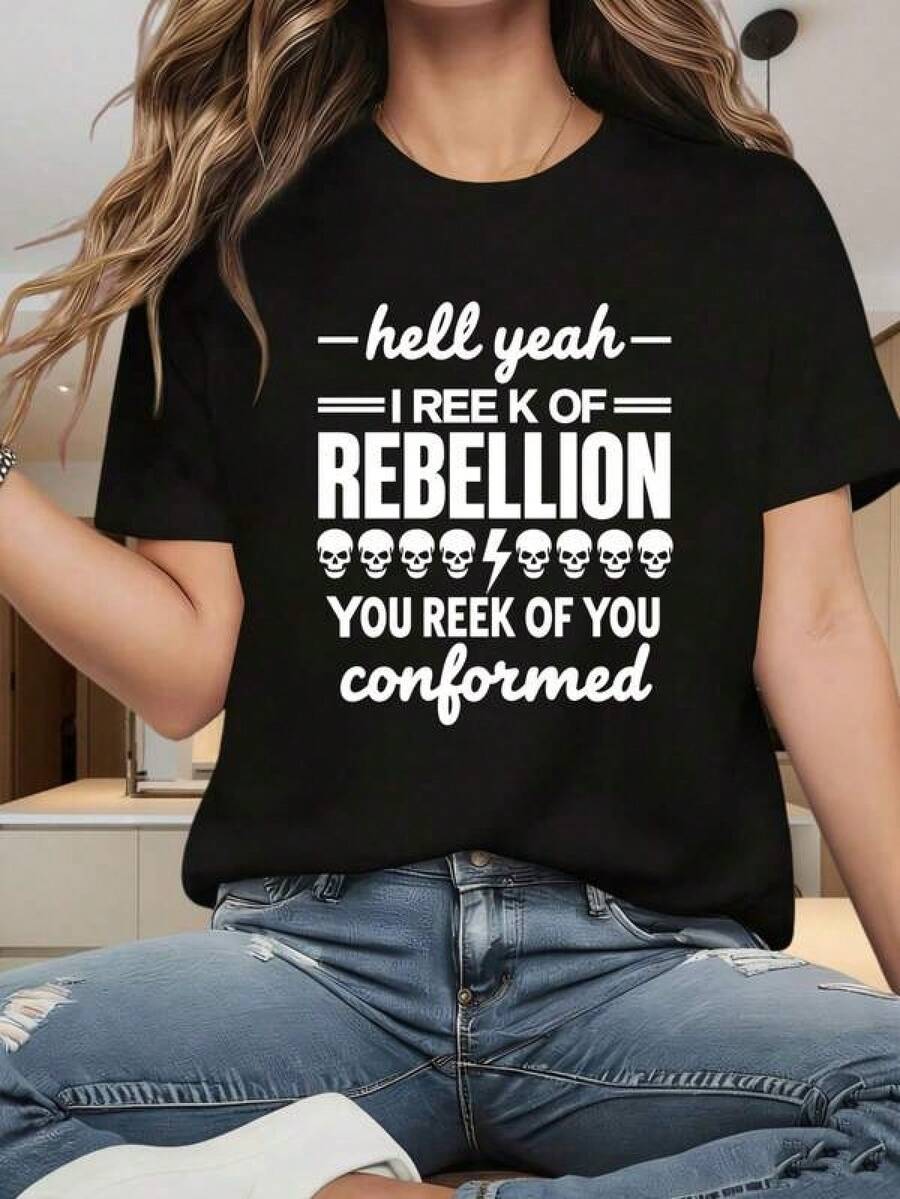Women T-Shirts - Black - View 1