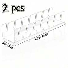 1 pieza Soporte acrílico para gorra de béisbol - No se requiere instalación, estantería de almacenamiento de moda, puede sostener hasta 7 gorras, ideal para dormitorio, armario, tocador, oficina, adecuado para fiesta de revelación de género, cumpleaños, boda, celebración festiva, también un regalo pensativo para amigos y colegas, esencial para volver a la escuela - Multicolor - Ver 5