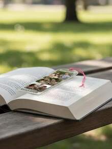 Customized Acrylic Bookmarks With Photos, Personalized Gifts For Book Lovers, Tasseled Bookmarks, Customized Photo Acrylic Bookmarks, Best Friend Gifts - Multicolor 1 - View 5