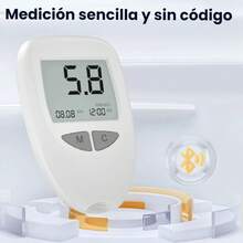 5 In 1 Health Kit: Glucometer + 50 Strips + 50 Lancets + Oximeter - ALPS-GRAY - View 4