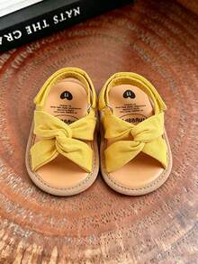 Toddler Girls' Summer Sandals, Outdoor Walking Shoes For Infants And Toddlers - Yellow - View 4