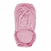 Funda elástica de cobertura total para silla, funda de silla de unicolor suave para todas las estaciones - Rosa - Ver 13