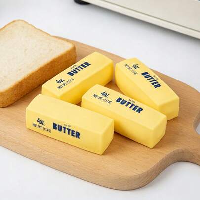 Squishy Butter Bar Fidget Toy - Cloud-Like Soft Sensory Relaxation Toy, Suitable For Adults, Easter And Christmas Stocking Stuffers