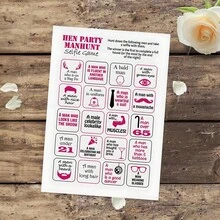 Hen Party Hunting Game - Selfie Bingo, Hen Night Party Game, Man Hunting Challenge - Hen Party - View 3