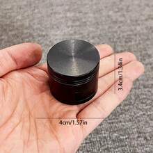1 chiếc máy xay gia vị bằng kim loại 4 tầng cầm tay màu vàng hồng, có hai kích thước 1,57" hoặc 1,96", thiết kế dễ thương. - Hồng - Xem 7
