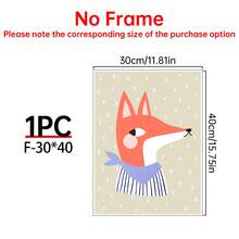 1/6件套帆布墙画海报,适用于房间家居装饰,美观大方,可选画框,可用于房间装饰、卧室装饰、婴儿房装饰、客厅装饰、办公室装饰等。 - 彩色 - 查看 27