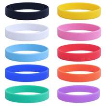 30-1pack Summer Candy Color Silicone Wristbands, Suitable For Concerts, Electronic Music Events, Stadiums, Fashion Apparel, Multiple Colors Available - Multicolor - View 1