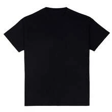 Camiseta de talla grande con estampado de Feliz Día de Acción de Gracias, top corto casual con cuello redondo, ropa de talla grande para mujer - Negro - Ver 3