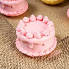 1pc Cheese Shaped Squishy Toy, Realistic Cheese Stress Relief Toy, Creative Fun Gadget For Adults & Students - Multicolor - View 4