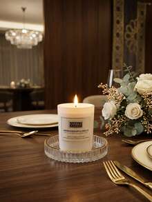 玻璃圓柱形蠟燭台底座：圓形玻璃蠟燭台底座，適用於晚餐、婚禮和派對桌飾裝飾，可用作情人節、家居裝飾、節日派對裝飾、節日裝飾、桌面裝飾杯墊 - 輕奢款 - 查看 12