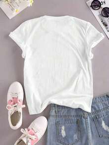 Women T-Shirts - White - View 2