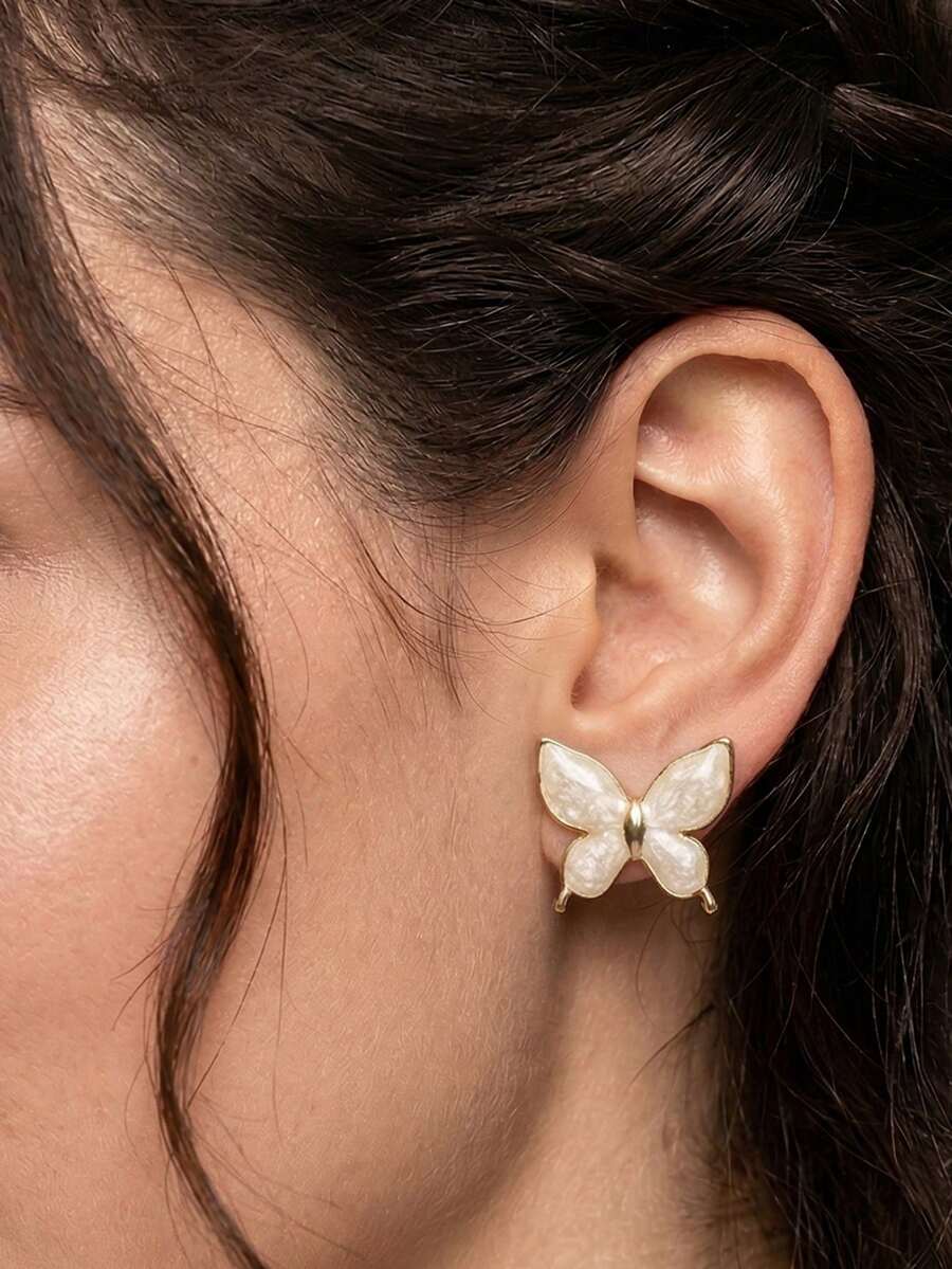 5 Pairs Women's Dangle Earrings Set, Made Of High-Quality Stainless Steel Base With Advanced Vacuum Electroplating Technique, Perfectly Replicating The Luxurious And Gilded Feel Of High-End Jewelry