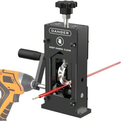NEW 2026 Wire Stripper 0.06-1.18 Automatic Wire Stripping 180 80 Ft/Min, Wire Stripping Scrap Wire (Black, S) The Best Gifts For Parents