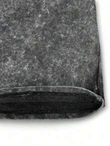 Áo thun nữ cỡ lớn chất liệu cotton, kiểu dáng thường ngày, màu bạc phai, cổ tròn, tay ngắn, phong cách mùa hè đa năng, in hình đàn gà con. - màu đen - Xem 4