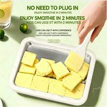 Household Stainless Steel Ice Cream Pan - 304 Stainless Steel, No Electricity Required. Suitable For Homemade Ice Cream, Frozen Yogurt, Popsicles, Home Kitchens, Party Dessert Shops - Easy-To-Clean, Space-Saving Design, Modern Kitchen Accessory, Reliable Kitchen Tool, Yogurt Maker Alternative, Party Host, Compact Design, High-Quality Materials, Perfect For DIY Enthusiasts. - 白色 - 查看 4