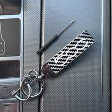 1 Móc Khóa Xe Fiat 500 Bằng Sợi Carbon, Chất Liệu Pha Lê - Chống Thất Lạc - Chống Bám Bẩn - Chống Trầy Xước - Thời Trang - Nhiều màu - Xem 12