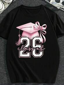 Dam-T-shirts - Svart - Visa 6