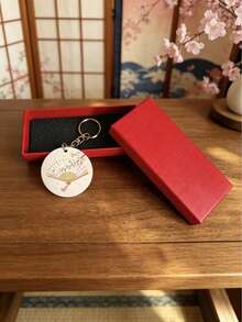 日式樱花祝福钥匙扣套装，幸运符吊坠礼盒 - 禮盒套裝 - 查看 6