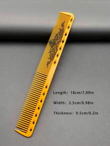 短髮理髮梳 1件裝 適合男士/女士 精準修剪、造型、理容 18CM 耐熱耐用硬化梳 小型理髮梳 專業沙龍理髮店髮型師居家旅行造型必備髮梳 - 彩色 - 查看 21
