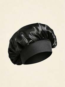 1/4 piezas Gorro de dormir elástico para mujer, gorro de dormir de unicolor suave y cómodo del verano 2026, accesorio protector para el peinado, accesorio ligero y de moda para uso diario, regalo - A - Ver 4