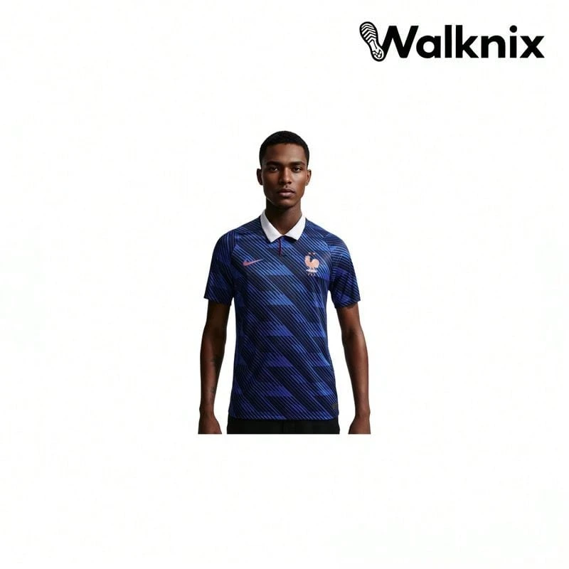 Nike France 2026 Stadium Home 'Game Royal/Blackened Blue/White/Metallic Copper' Tops Men - Multicolor - View 1