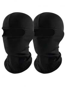 1/2/3 buah Masker Balaclava Warna Polos, Cocok untuk Perjalanan Luar Ruangan, Bersepeda, Mendaki, Memancing di Semua Musim, Pantai, Liburan - Gaya A - View 20