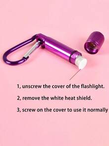 8pcs Mini LED Keychain Flashlight - Multicolor Mini Emergency Lamp, For Outdoor Camping, Fishing, Hiking Gear. Super Bright Portable Keychain Flashlight, Great Gift For Parties, Halloween, Thanksgiving, Christmas And More, Holiday Gift - Keychain - View 9