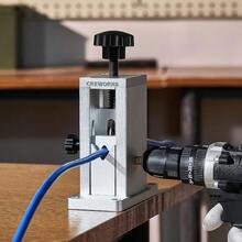 NEW 2026 Manual Wire Stripper With Adjustable Feed Hole, Portable Wire Stripping 0.06-0.09 Scrap Copper Wire Recycling, Copper Wire Stripper Drill Without Replacing Hole Plates The Best Gifts For Parents - Manual - for 0.06-0.9 In. Wires - View 6