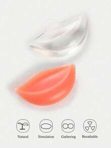 2 miếng/4 miếng độn ngực silicon, miếng đệm ngực nhỏ giúp nâng ngực, miếng lót bikini chống thấm nước. - Nhiều màu - Xem 6