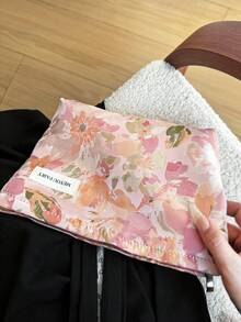 MEYOU FAIRY AGG 女款清新風格小化妝包，內層收納袋，便攜旅行盥洗包，手提包，多功能護膚品收納袋，女用衛生棉收納袋，送給媽媽或女友的禮物，學生筆袋 - 彩色 - 查看 10