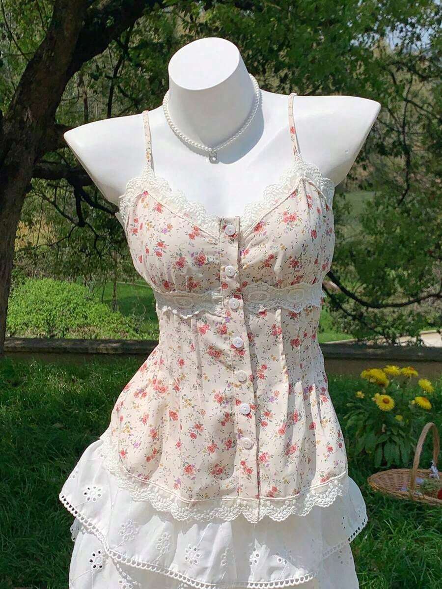 Top de mujer de unicolor, adecuado para el verano - Multicolor - Ver 1