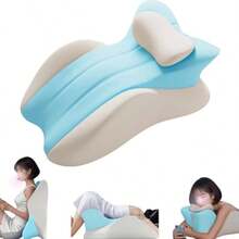 Upgraded Multi-Functional Comfortable Cushion, Couples Memory Foam Wedge Pillow, Couples Seat Cushion Pillow, Multi-Functional Couples Back Cushion Pillow, Low Buttock Pad, 3D Memory Foam, Multi-Functional Sleeping Pillow, Ergonomic Buttock Support Pad. This Is A Multi-Functional And Portable Relaxation Cushion Suitable For Home, Office, Yoga, Daily Rest, Reading, And Movie Watching Scenarios. High-Quality Removable Pillow Insert. - Black Set (including Small Pillow) - View 10