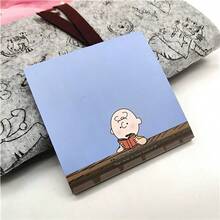 1pc Snoopy Sticky Notes, Portable Book Index Tabs, School & Office Supplies, Cute Bookmark Sticky Notes Suitable For Gift Packaging And Party Decoration - Multicolor - View 3