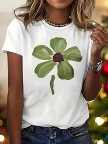 Women T-Shirts - White - View 1