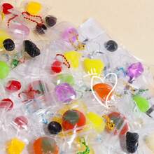 5Pcs Fruit Pinch Music, Q Play Soft Waxy Non-Stick Hands For A Long Time Without Deformation, Office Decompression With Small Toys, Decompression Between Classes, Playing With Soft Toys Cute. - Multicolor - View 2