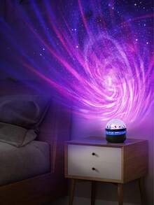 Galaxy & Starry Sky LED Projector Lamp - Rotating Galaxy & Nebula Projection Light, 7-Color Gradient Ambient Lamp, Suitable For Bedroom, Party And Gaming Room - Xingxuan - View 5