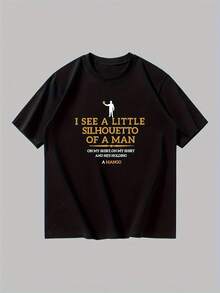 The Man Is Nice, I Saw A Small Man Holding A T-Shirt With A Pattern. Loose And Comfortable. - Deep - View 10