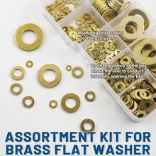Washers - M2-M6 280 יחידות - ראה 3